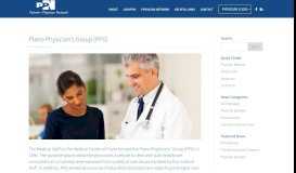 
							         Plano Physician's Group | Patient Physician Network (PPN)								  
							    