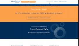 
							         Plasma Donation FAQs | Octapharma Plasma								  
							    
