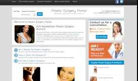 
							         Plastic Surgery Portal: Board Certified Plastic Surgeon Consultations								  
							    