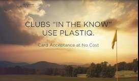 
							         Plastiq For Private Clubs								  
							    
