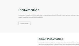 
							         Plat4mation | Servicenow Partner								  
							    