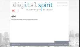 
							         Plattform zum konzernweiten Datenaustausch - Digital Spirit - DB ...								  
							    