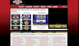 
							         Play free video poker games online - just like the casino								  
							    