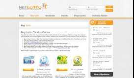 
							         Play Lotto - Buy Lotto Tickets Online - Tatts, Powerball & More ...								  
							    