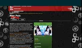 
							         Play Pals | The Rooster Teeth Wiki | FANDOM powered by Wikia								  
							    