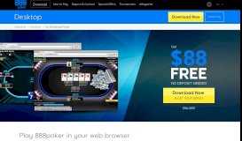 
							         Play poker in your browser | 888poker Instant Play								  
							    