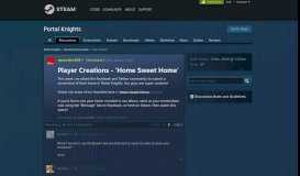 
							         Player Creations - 'Home Sweet Home' :: Portal Knights General ...								  
							    