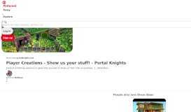
							         Player Creations – Show us your stuff! – Portal Knights | Game ...								  
							    