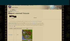 
							         Player-owned house | Old School RuneScape Wiki | FANDOM ...								  
							    