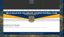 
							         Player Portal Registration | De La Salle Old Collegians Amateur ...								  
							    