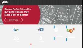 
							         PlayNow - Online legal sports betting, casino, poker, lottery ...								  
							    