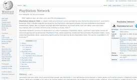 
							         PlayStation Network - Wikipedia								  
							    