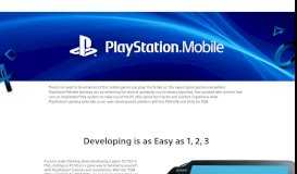 
							         PlayStation®Mobile								  
							    