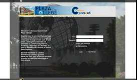 
							         Plaza College Campus Connect								  
							    