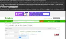 
							         Plc Siemens Jobs in London - Totaljobs								  
							    
