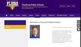 
							         Pleasant Valley Colony / Welcome - Flandreau Public Schools								  
							    