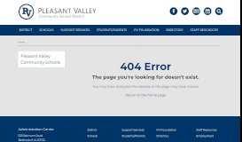 
							         Pleasant Valley Community School District Parent Homepage								  
							    