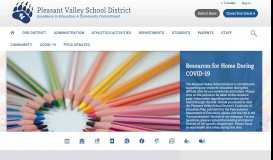 
							         Pleasant Valley School District / Overview								  
							    