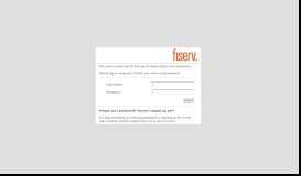 
							         Please log in using your Portal user name and - Fiserv								  
							    