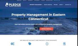 
							         Pledge Property Management - Connecticut Property Management								  
							    
