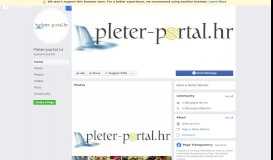 
							         Pleter-portal.hr - Home | Facebook - Business Manager								  
							    