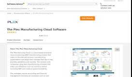 
							         Plex Manufacturing Cloud Software - 2019 Reviews - Software Advice								  
							    