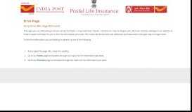 
							         PLI Premium Table : Postal Life Insurance , Goverment of India								  
							    