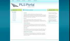
							         pls portal - SPL Portal								  
							    