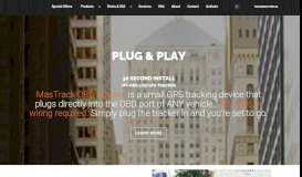 
							         Plug & Play - MasTrack								  
							    
