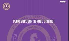 
							         Plum Borough School District								  
							    