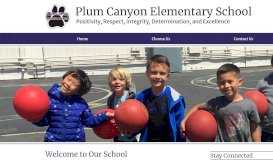 
							         Plum Canyon - Home								  
							    