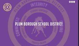 
							         Plum HS - Plum Borough School District								  
							    