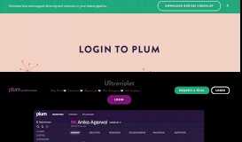 
							         Plum Login - Plum.io								  
							    