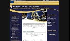 
							         Plumsted Township School District / Homepage								  
							    