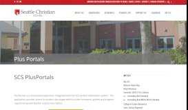 
							         Plus Portals | Seattle Christian School								  
							    