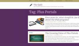 
							         Plus Portals – The Quill								  
							    