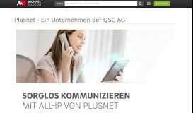 
							         Plusnet - Ein Unternehmen der QSC AG | MICHAELTELECOM								  
							    