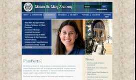 
							         PlusPortal | Mount St. Mary Academy								  
							    