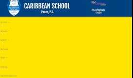 
							         PlusPortals Registration - Caribbean School								  
							    