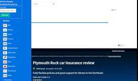
							         Plymouth Rock car insurance review June 2019 | finder.com								  
							    