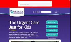 
							         PM Pediatrics | Urgent Care for Kids of All Ages								  
							    