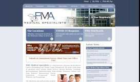 
							         PMA Medical Specialists								  
							    