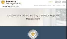 
							         PMI Woodlands - Property Management Inc.								  
							    