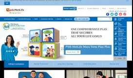 
							         PNB MetLife: Life Insurance Policy & Term Life Insurance in India								  
							    