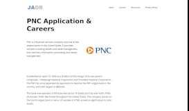 
							         PNC Application - PNC Careers - (APPLY NOW) - Direct Job Application								  
							    