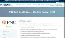 
							         PNC Bank Small Business Checking Review – 2019 – Chamber of ...								  
							    