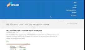 
							         PNC Pathfinder Login – Employee Portal | Access Now								  
							    