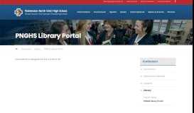 
							         PNGHS Library Portal – PNGHS Dev 1 - ISENZ								  
							    