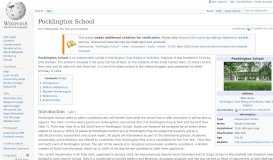 
							         Pocklington School - Wikipedia								  
							    