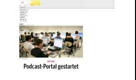 
							         Podcast-Portal gestartet - Oe24								  
							    